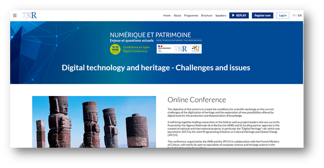 Digital Technology and Heritage ANR event