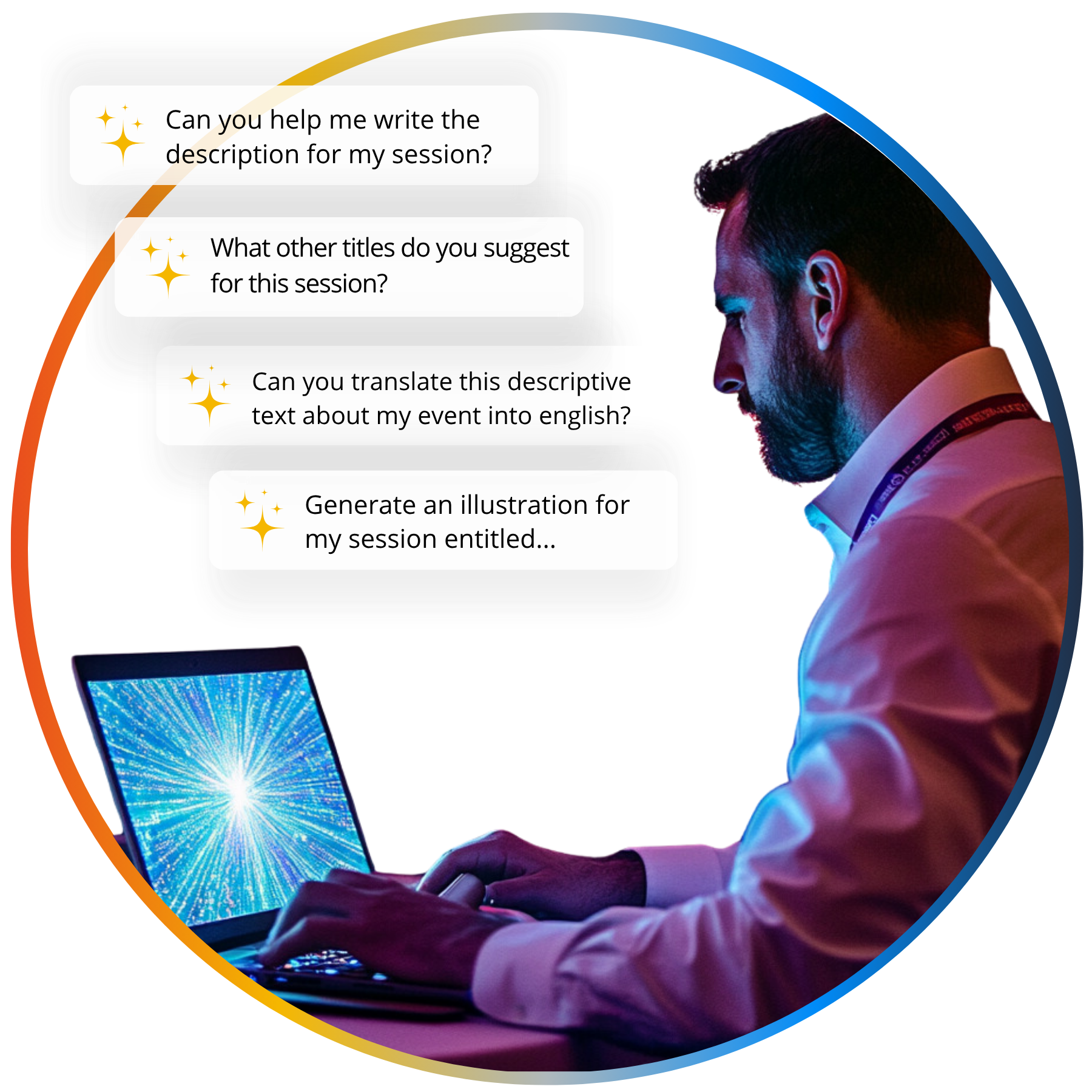IA para eventos - assistant