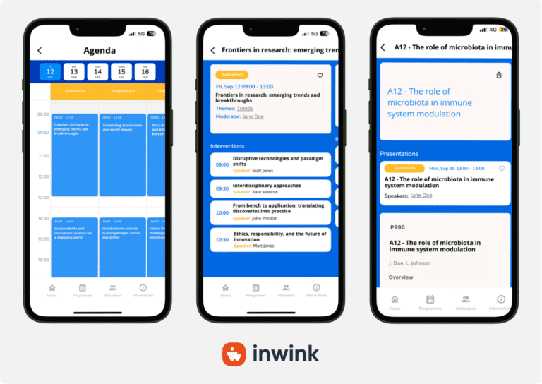 Inwink Pourquoi proposer une application mobile pour son congrès ? - inwink