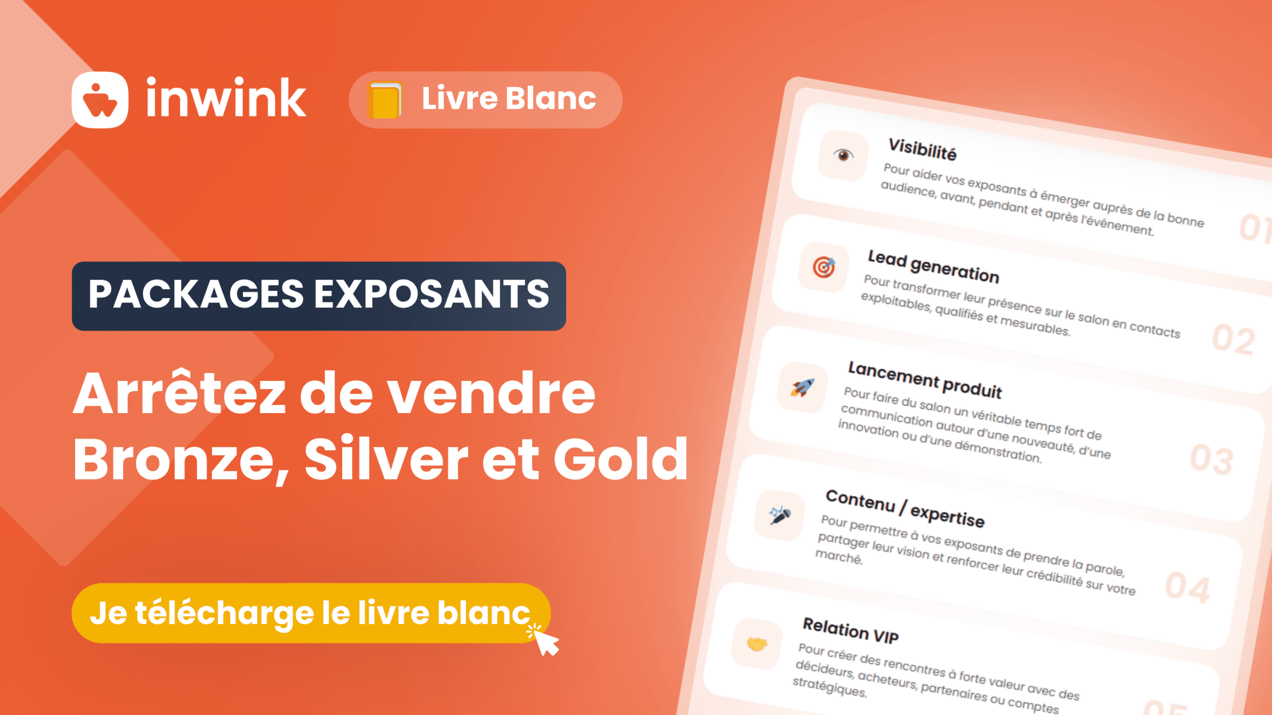 Livre blanc packages exposants